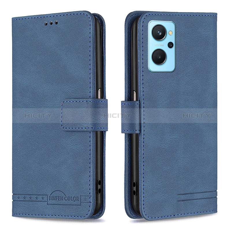 Funda de Cuero Cartera con Soporte Carcasa B05F para Oppo A96 4G