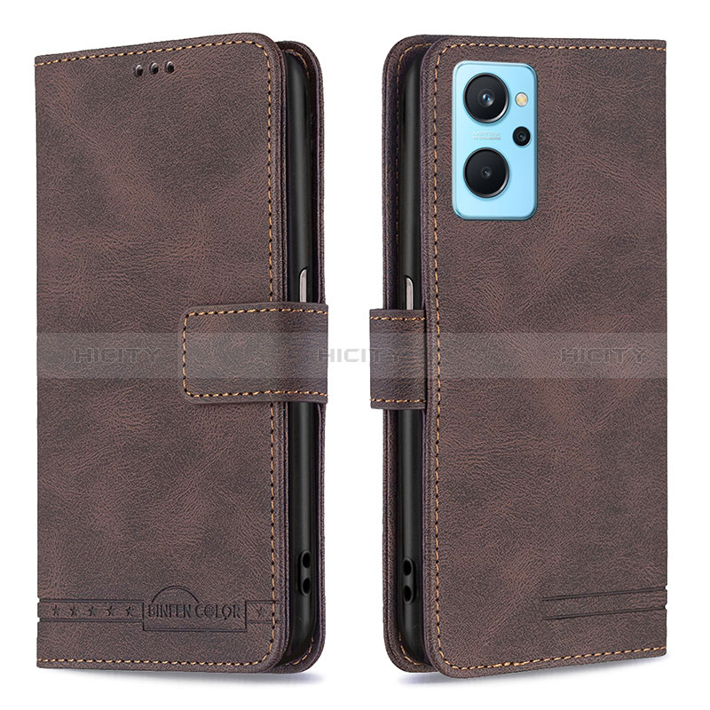 Funda de Cuero Cartera con Soporte Carcasa B05F para Oppo A96 4G