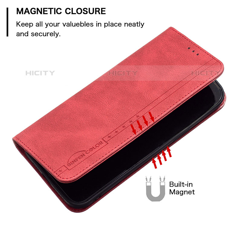 Funda de Cuero Cartera con Soporte Carcasa B05F para Oppo Reno5 Lite