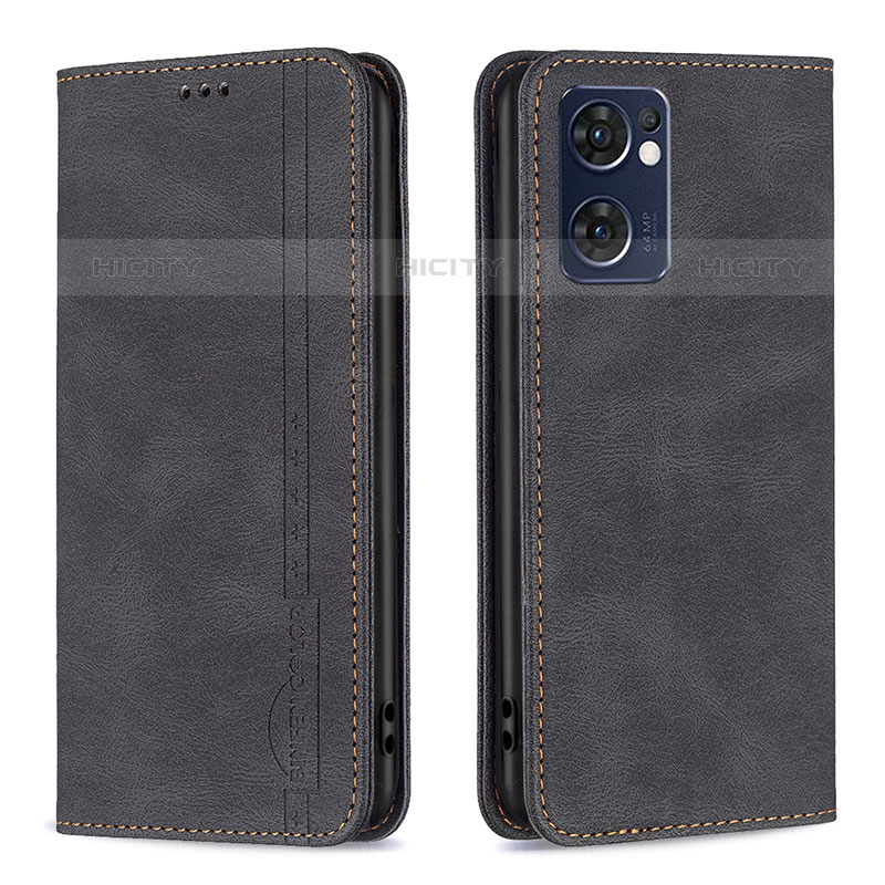 Funda de Cuero Cartera con Soporte Carcasa B05F para Oppo Reno7 5G