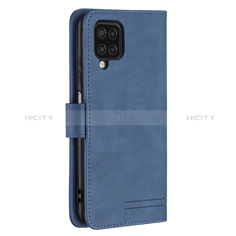 Funda de Cuero Cartera con Soporte Carcasa B05F para Samsung Galaxy A12