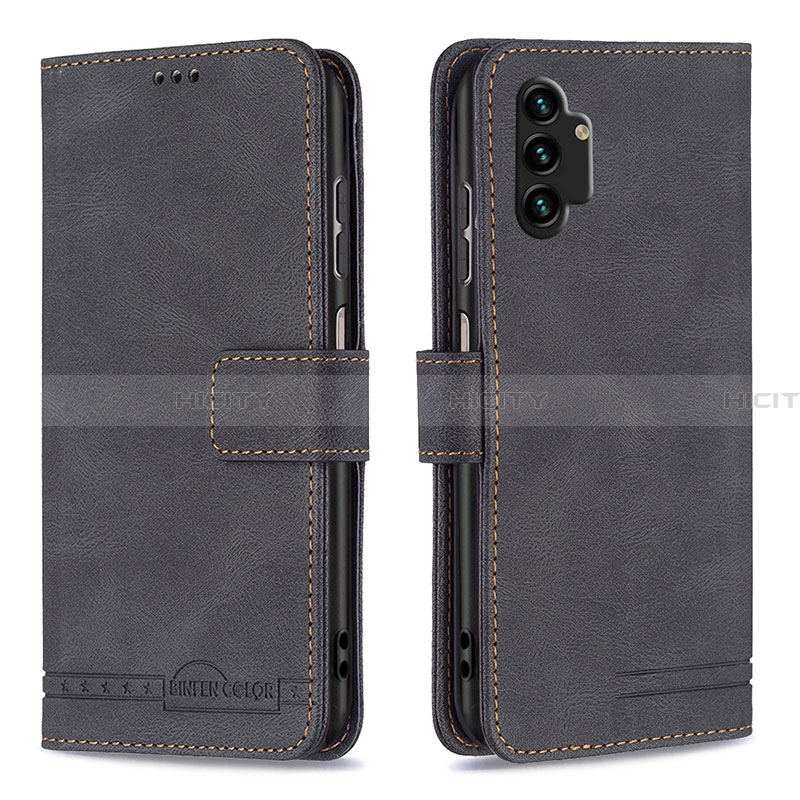 Funda de Cuero Cartera con Soporte Carcasa B05F para Samsung Galaxy A13 4G