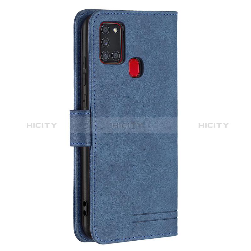 Funda de Cuero Cartera con Soporte Carcasa B05F para Samsung Galaxy A21s