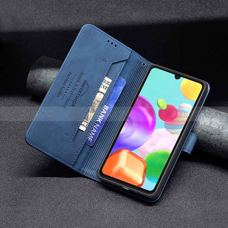 Funda de Cuero Cartera con Soporte Carcasa B05F para Samsung Galaxy A41