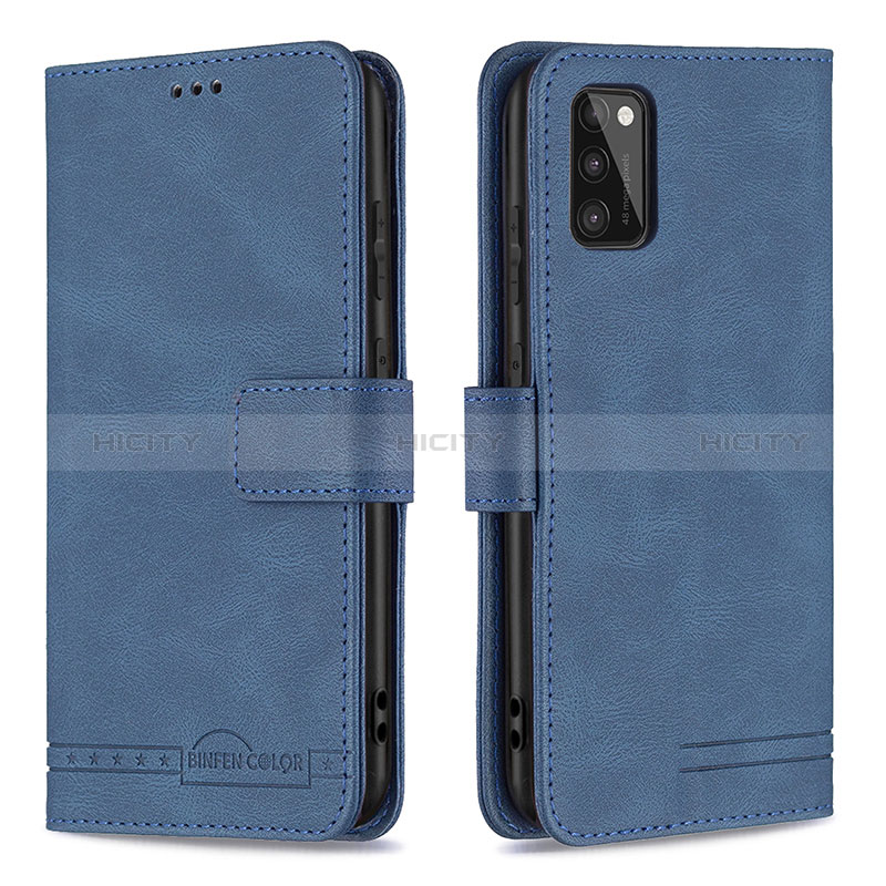 Funda de Cuero Cartera con Soporte Carcasa B05F para Samsung Galaxy A41