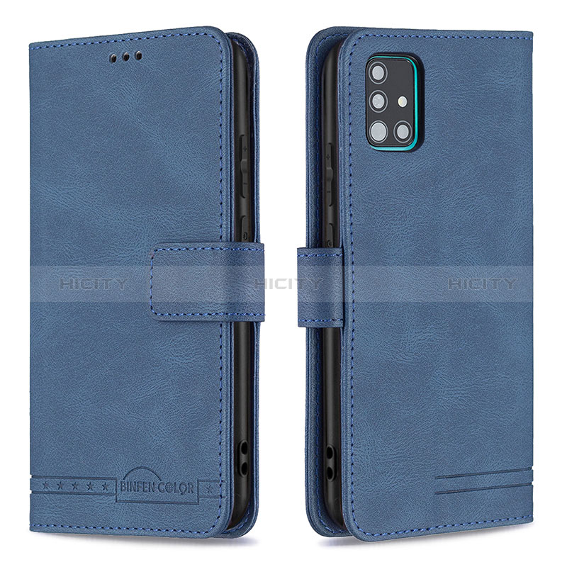 Funda de Cuero Cartera con Soporte Carcasa B05F para Samsung Galaxy A51 5G