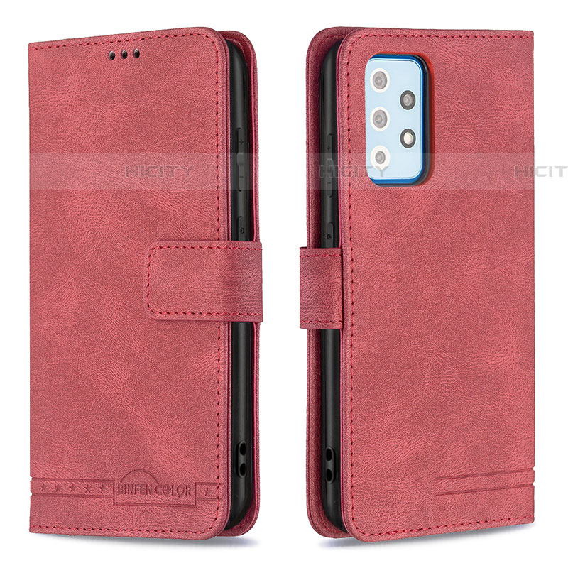 Funda de Cuero Cartera con Soporte Carcasa B05F para Samsung Galaxy A52 4G