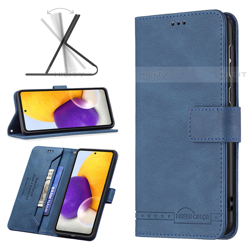 Funda de Cuero Cartera con Soporte Carcasa B05F para Samsung Galaxy A73 5G