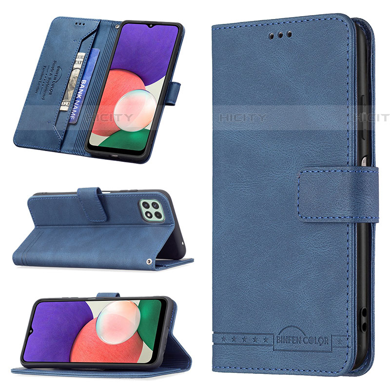 Funda de Cuero Cartera con Soporte Carcasa B05F para Samsung Galaxy F42 5G