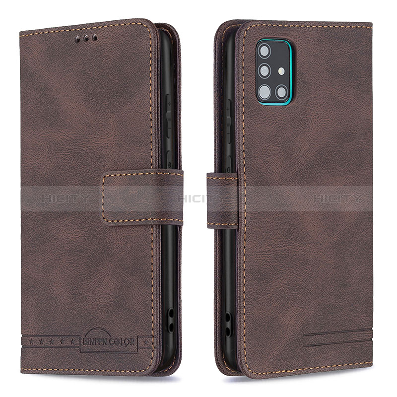 Funda de Cuero Cartera con Soporte Carcasa B05F para Samsung Galaxy M40S