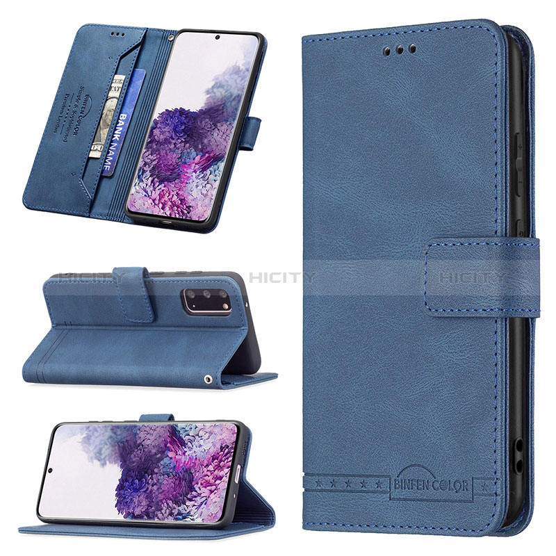 Funda de Cuero Cartera con Soporte Carcasa B05F para Samsung Galaxy S20 5G