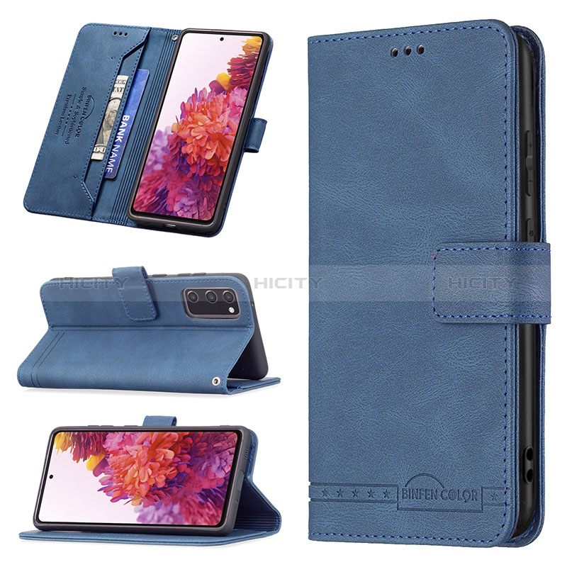 Funda de Cuero Cartera con Soporte Carcasa B05F para Samsung Galaxy S20 Lite 5G