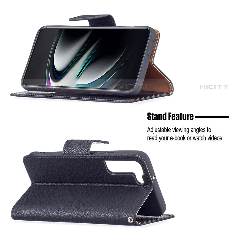 Funda de Cuero Cartera con Soporte Carcasa B05F para Samsung Galaxy S21 5G