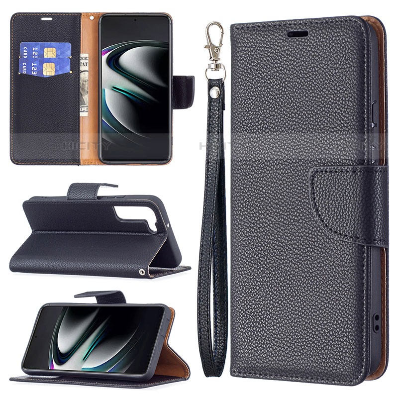 Funda de Cuero Cartera con Soporte Carcasa B05F para Samsung Galaxy S23 Plus 5G