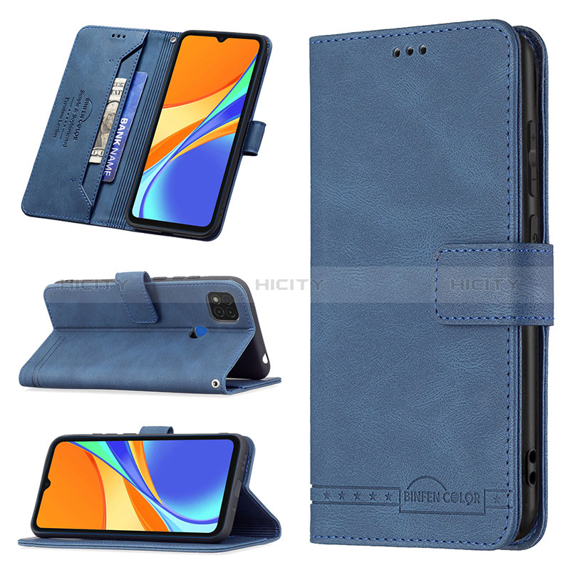 Funda de Cuero Cartera con Soporte Carcasa B05F para Xiaomi POCO C3