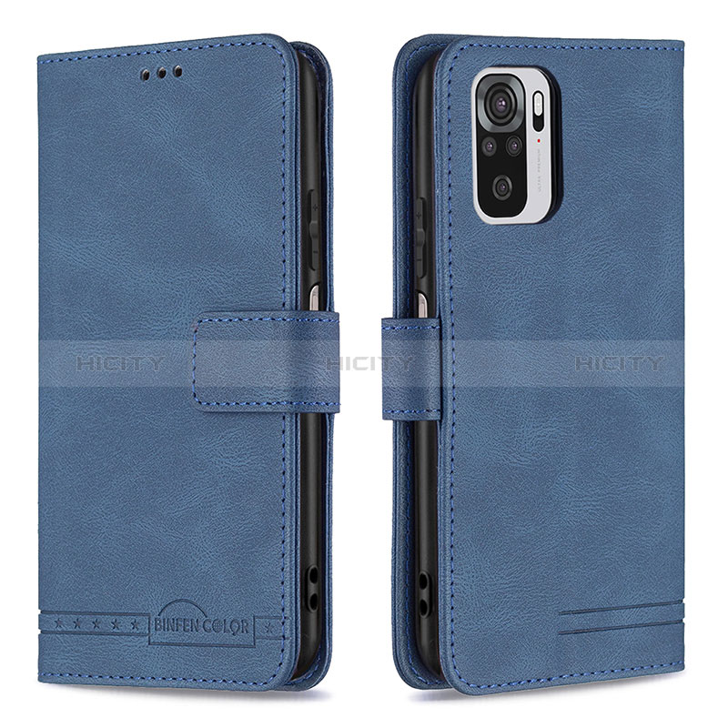 Funda de Cuero Cartera con Soporte Carcasa B05F para Xiaomi Poco M5S