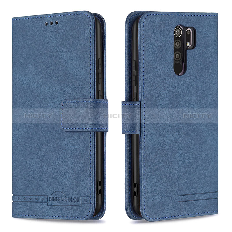 Funda de Cuero Cartera con Soporte Carcasa B05F para Xiaomi Redmi 9