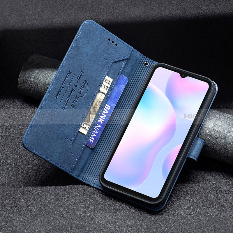 Funda de Cuero Cartera con Soporte Carcasa B05F para Xiaomi Redmi 9i