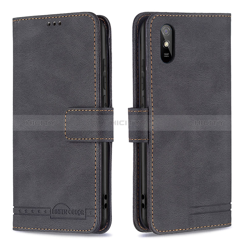 Funda de Cuero Cartera con Soporte Carcasa B05F para Xiaomi Redmi 9i