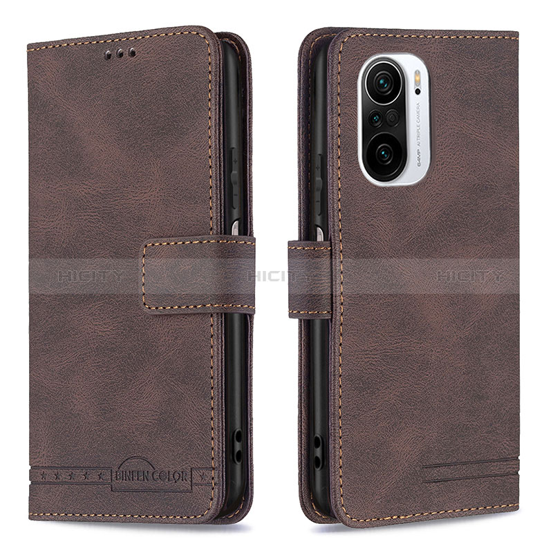 Funda de Cuero Cartera con Soporte Carcasa B05F para Xiaomi Redmi K40 Pro 5G