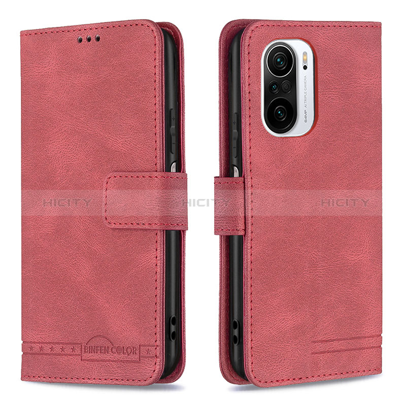 Funda de Cuero Cartera con Soporte Carcasa B05F para Xiaomi Redmi K40 Pro+ Plus 5G