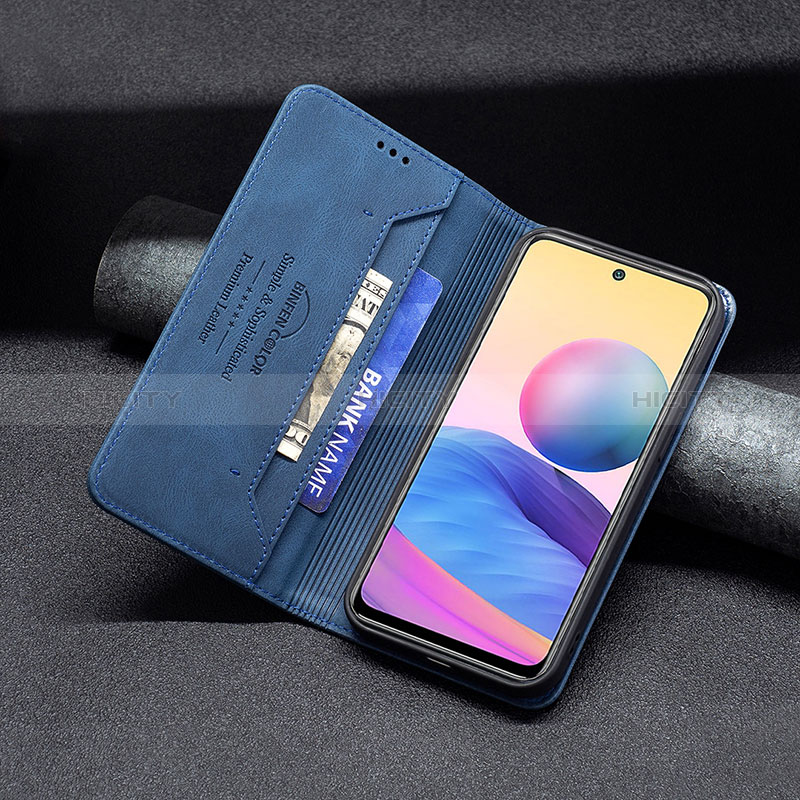 Funda de Cuero Cartera con Soporte Carcasa B05F para Xiaomi Redmi Note 10 5G