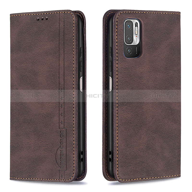 Funda de Cuero Cartera con Soporte Carcasa B05F para Xiaomi Redmi Note 10 5G