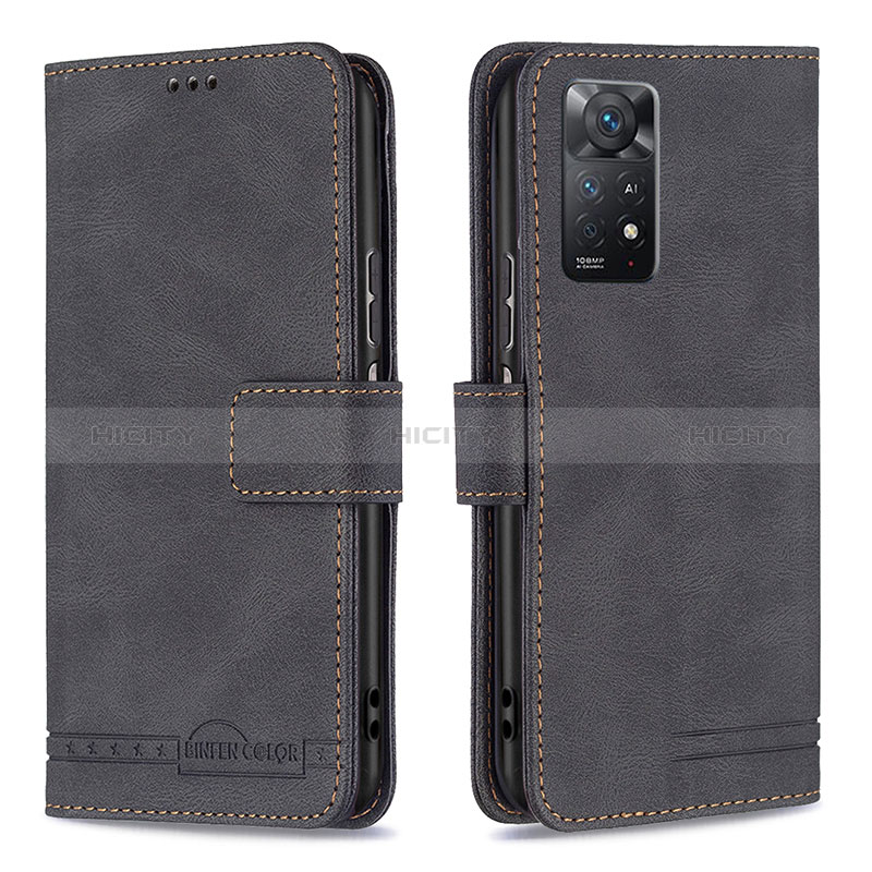 Funda de Cuero Cartera con Soporte Carcasa B05F para Xiaomi Redmi Note 11 Pro 4G