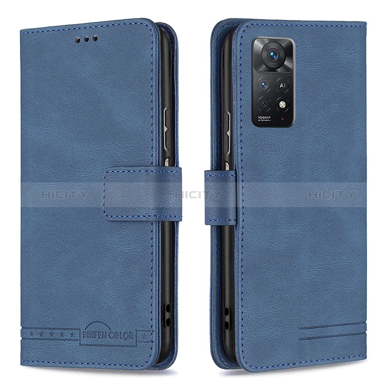 Funda de Cuero Cartera con Soporte Carcasa B05F para Xiaomi Redmi Note 11 Pro 4G