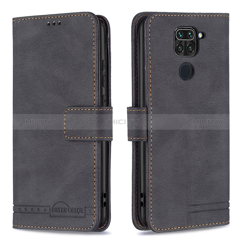 Funda de Cuero Cartera con Soporte Carcasa B05F para Xiaomi Redmi Note 9