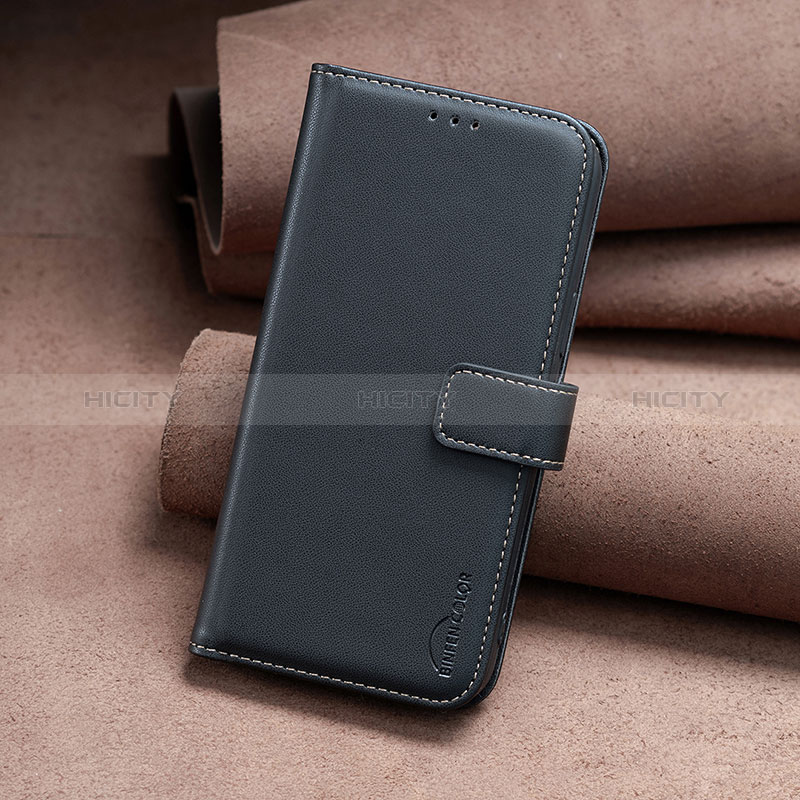 Funda de Cuero Cartera con Soporte Carcasa B06F para Google Pixel 7 Pro 5G Negro