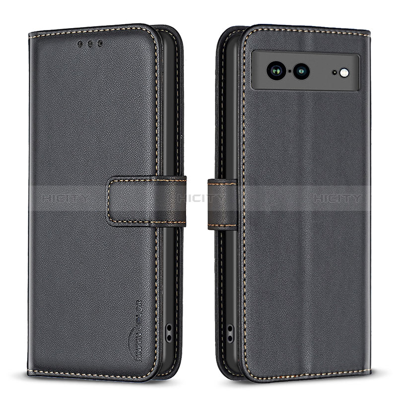 Funda de Cuero Cartera con Soporte Carcasa B06F para Google Pixel 7a 5G