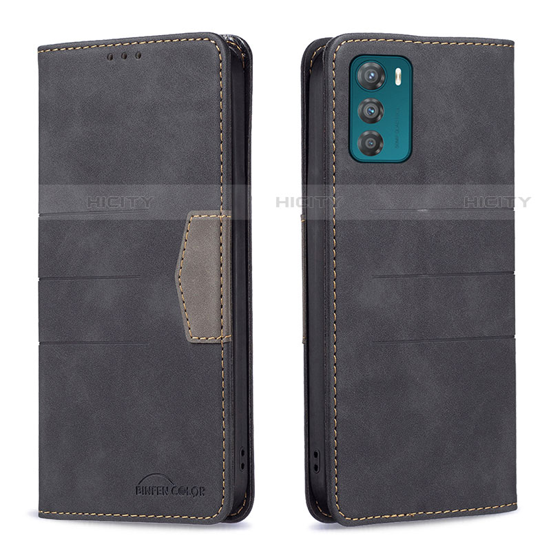 Funda de Cuero Cartera con Soporte Carcasa B06F para Motorola Moto G42