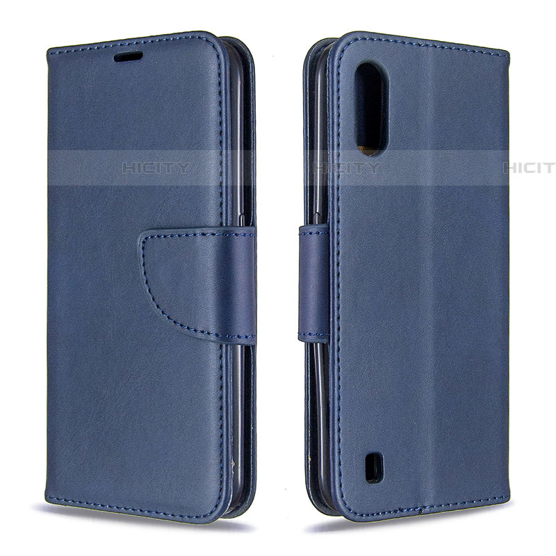 Funda de Cuero Cartera con Soporte Carcasa B06F para Samsung Galaxy A01 SM-A015