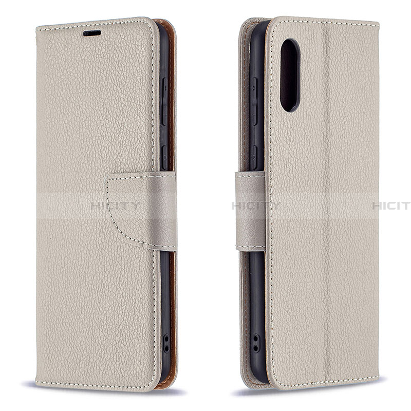 Funda de Cuero Cartera con Soporte Carcasa B06F para Samsung Galaxy A02