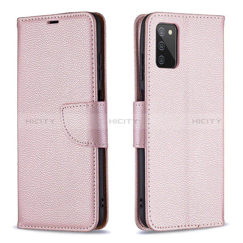 Funda de Cuero Cartera con Soporte Carcasa B06F para Samsung Galaxy A02s