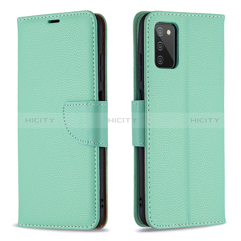 Funda de Cuero Cartera con Soporte Carcasa B06F para Samsung Galaxy A02s