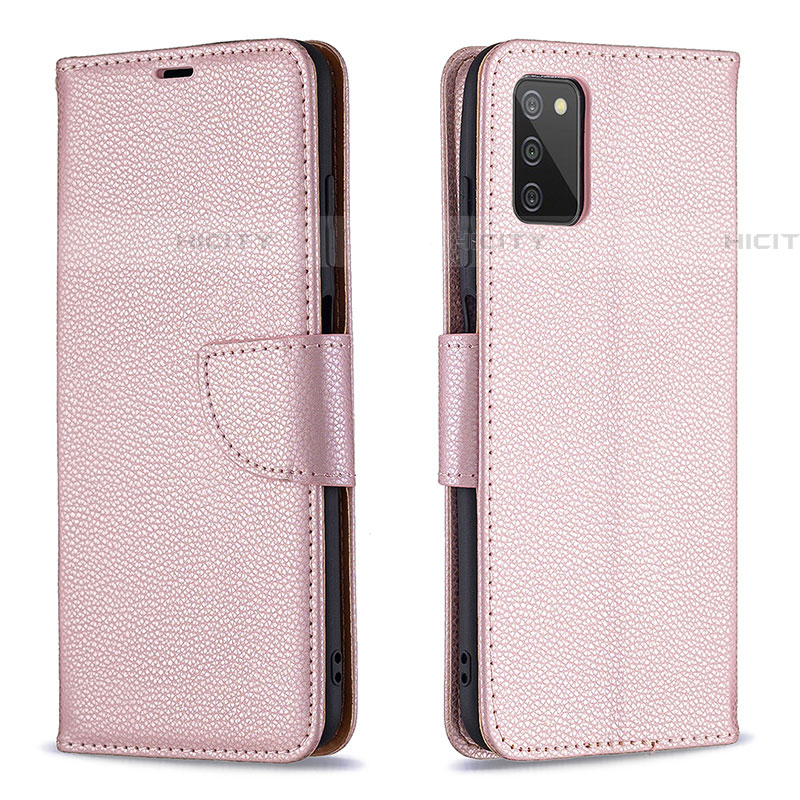 Funda de Cuero Cartera con Soporte Carcasa B06F para Samsung Galaxy A03s