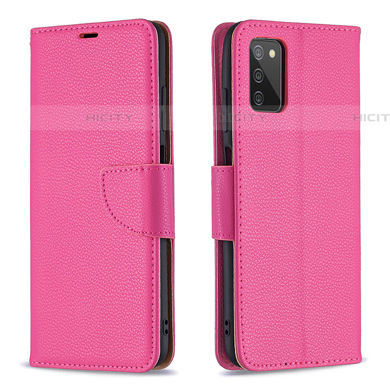 Funda de Cuero Cartera con Soporte Carcasa B06F para Samsung Galaxy A03s