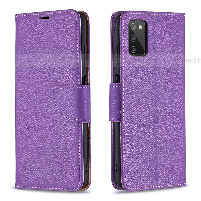 Funda de Cuero Cartera con Soporte Carcasa B06F para Samsung Galaxy A03s