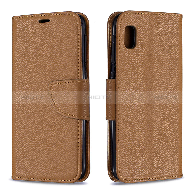 Funda de Cuero Cartera con Soporte Carcasa B06F para Samsung Galaxy A10e