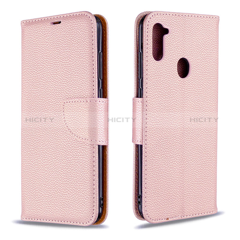 Funda de Cuero Cartera con Soporte Carcasa B06F para Samsung Galaxy A11