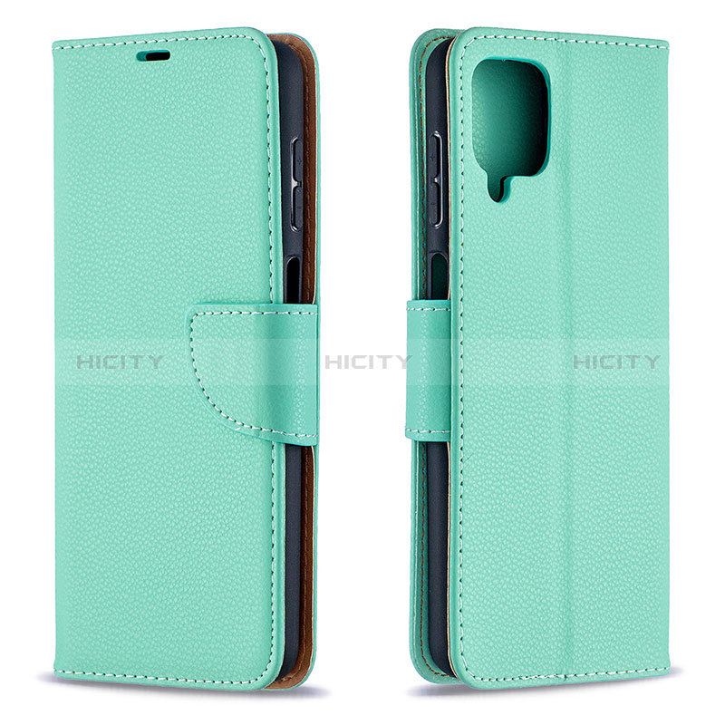 Funda de Cuero Cartera con Soporte Carcasa B06F para Samsung Galaxy A12