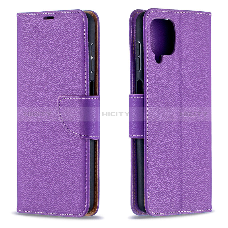 Funda de Cuero Cartera con Soporte Carcasa B06F para Samsung Galaxy A12 5G