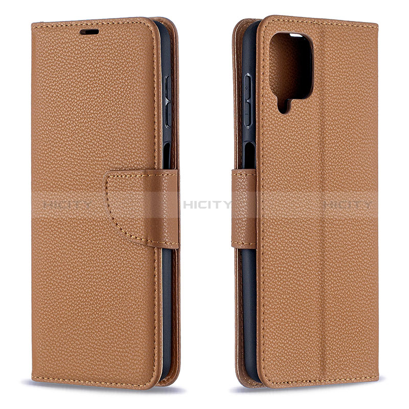 Funda de Cuero Cartera con Soporte Carcasa B06F para Samsung Galaxy A12 Nacho