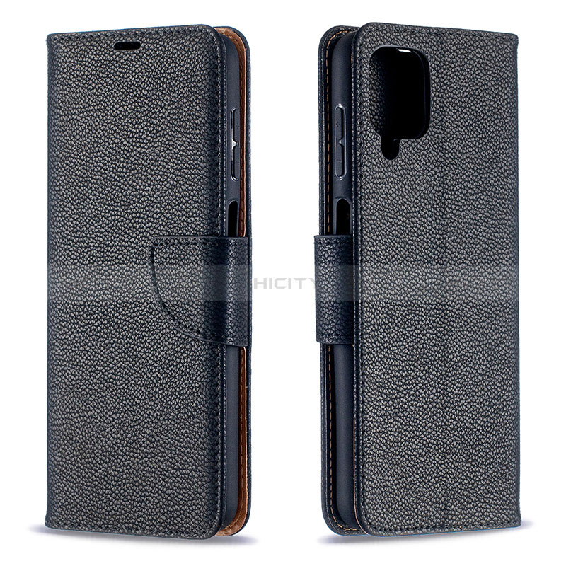 Funda de Cuero Cartera con Soporte Carcasa B06F para Samsung Galaxy A12 Nacho