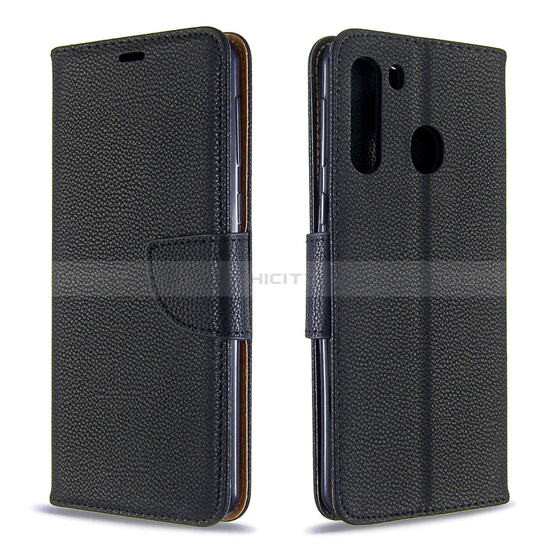 Funda de Cuero Cartera con Soporte Carcasa B06F para Samsung Galaxy A21