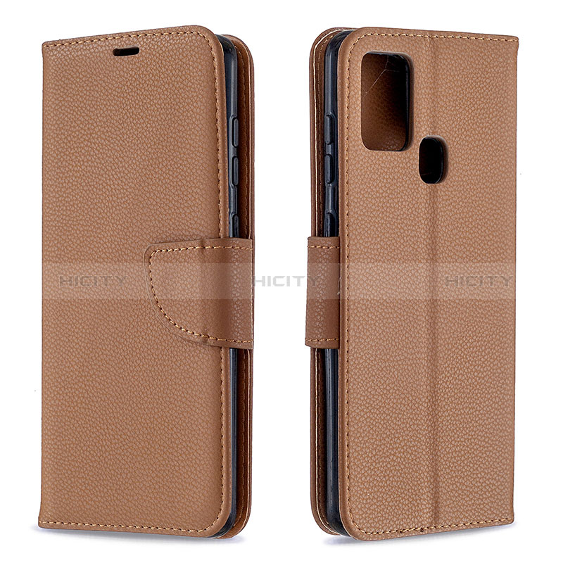 Funda de Cuero Cartera con Soporte Carcasa B06F para Samsung Galaxy A21s