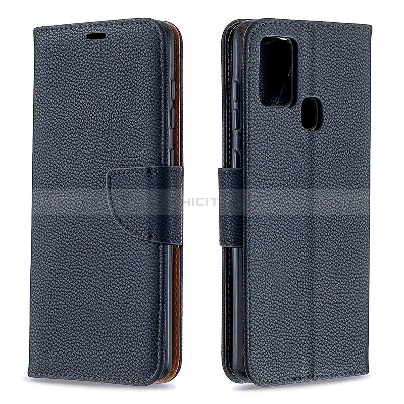 Funda de Cuero Cartera con Soporte Carcasa B06F para Samsung Galaxy A21s