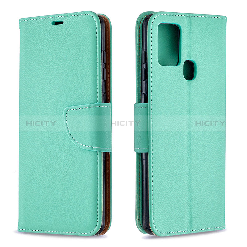 Funda de Cuero Cartera con Soporte Carcasa B06F para Samsung Galaxy A21s